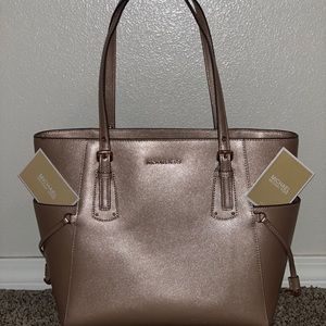 Rose gold Micheal Kors Tote